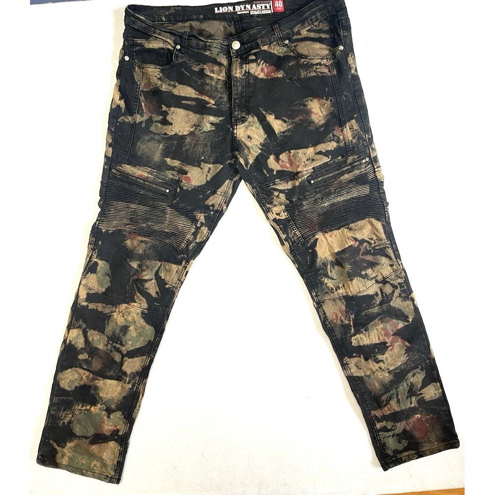 Lion Dynasty Tactical Gorpcore Camo Pants Size 40 S 90's Grunge Hunt  Streetcore
